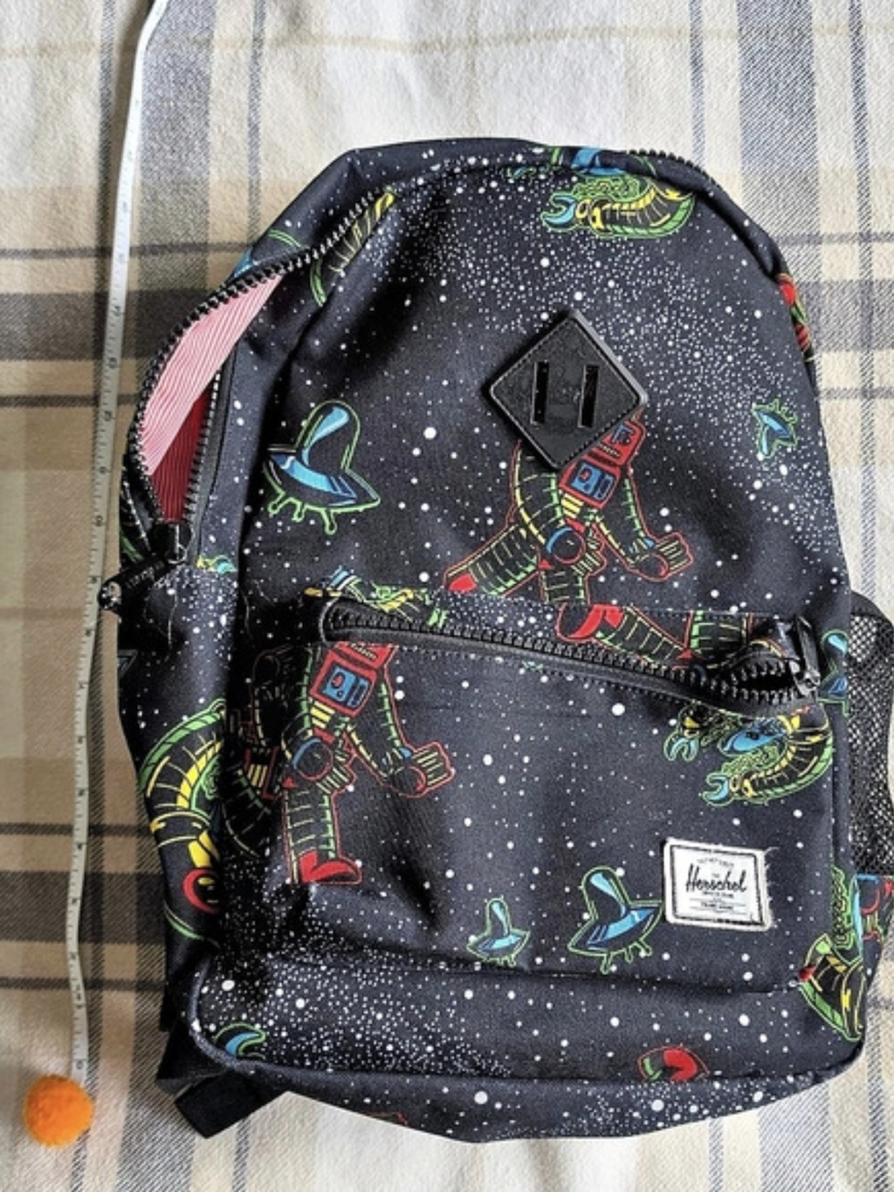 Herschel backpack Space Print Black